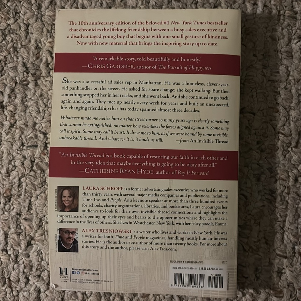 An Invisible Thread Book - Picture 2 of 2